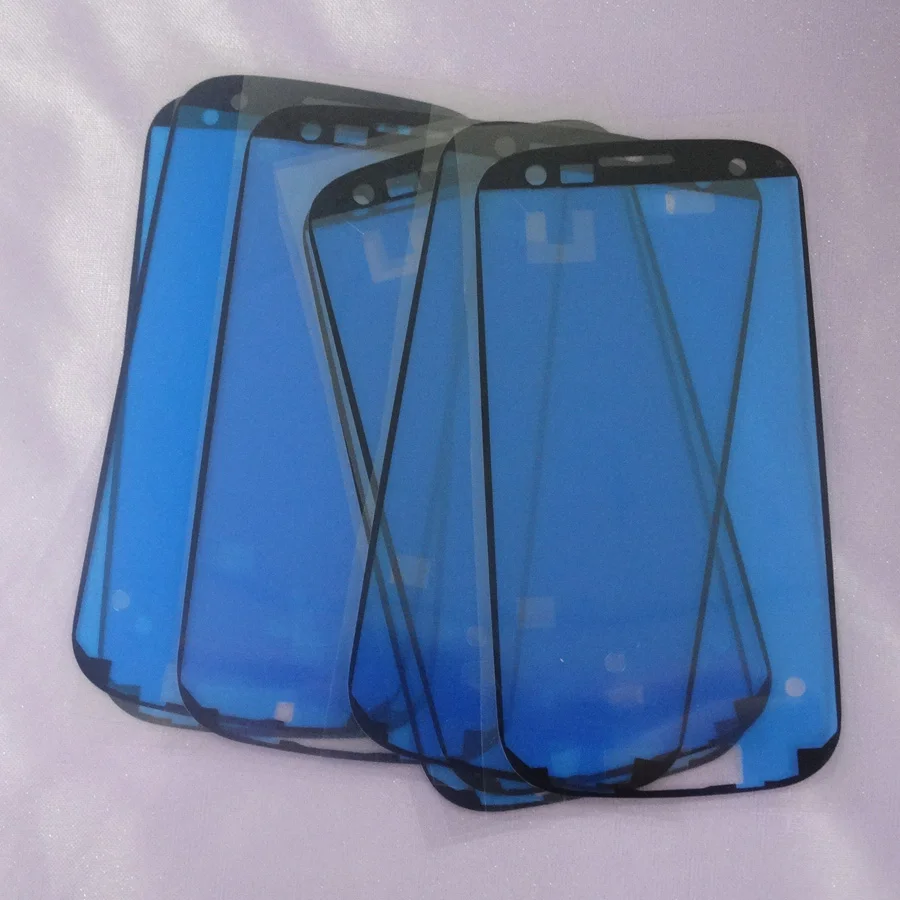 10 шт./лот ЖК передняя панель клей стикер для Samsung Galaxy S3 i9300 i9305 двухсторонняя наклейка s