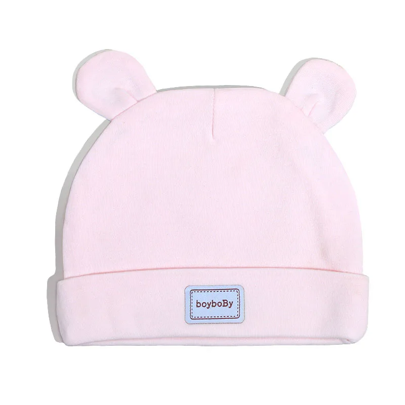 Elastic Knitted Cotton Baby Hats Cute Cartoon Autumn Warm Toddler Girl Boy Kids Winter 2018 Fashion Cap | Детская одежда и обувь