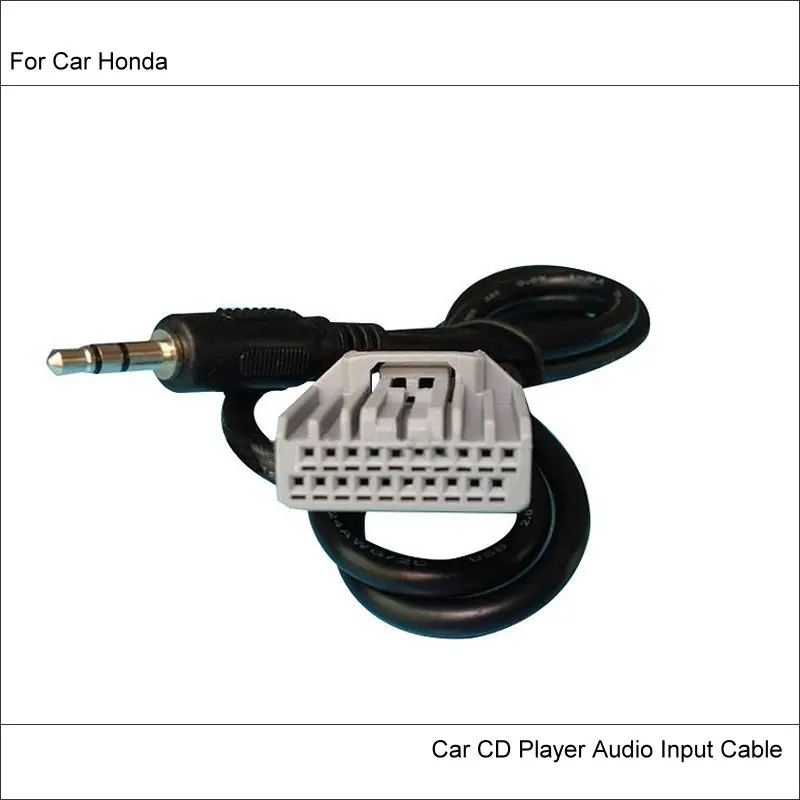 Оригинальный переходник со штекером AUX разъем 3 5 мм для Honda Civic Accord Crider Jade