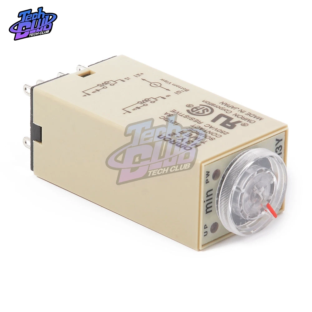 H3Y 2 AC 110V 220V задержки времени с ЖК дисплеем временное реле выключатель AC/DC 12V 24V для