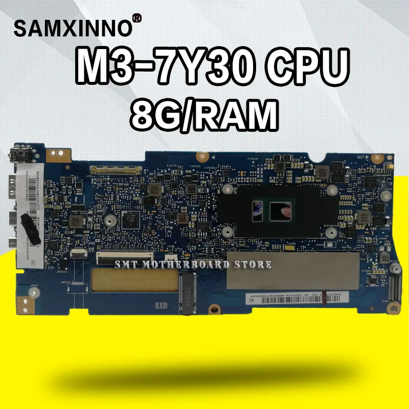 UX330CA MB. _ 8G/ram M3 7Y30 для ASUS ZenBook UX330CAK UX330C UX330 Материнская плата ноутбука