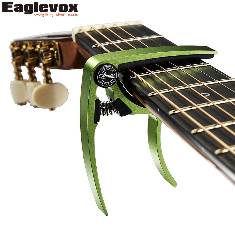Амуму Алюминий сплава для электрогитары Guitarra Capotraste акустической укулеле бас