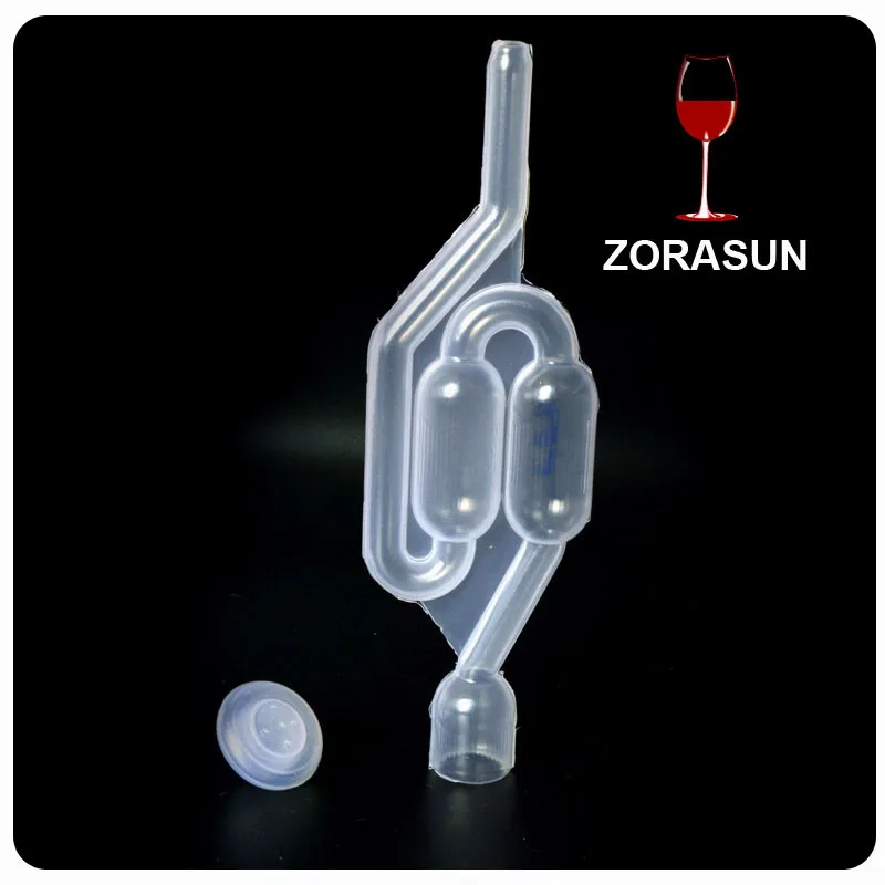 2 шт. домашний пивоваренный s образный воздушный замок ферментация вино домашнее