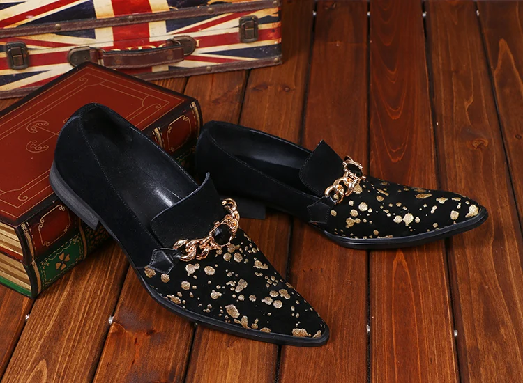 Английский стиль коллекция 2016 года модные мужские деловые кожаные туфли с острым