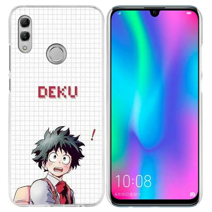 Тонких листов Kawai мой герой чехол для huawei Honor 8X Y9 9 10 Lite Play 7C 8C 8S 8A фотоаппаратов моментальной печати 7S 7A Pro V20 20i Y6 Y7 Y5 Жесткий Чехол для мобильного телефона