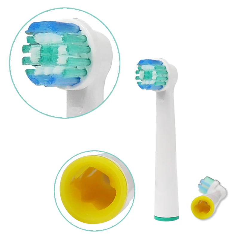 8 шт. Oral B Сменные головки для электрической зубной щетки модель батареи мягкие