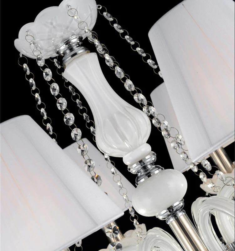 Современные подвесные светильники E14 люстра с кристаллами светодиодное