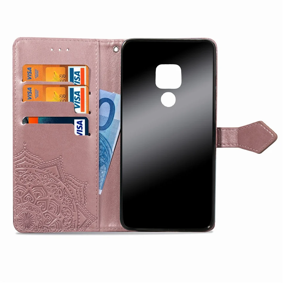 Чехол Кошелек из искусственной кожи с откидной крышкой для Huawei Mate 20 Pro чехол lite