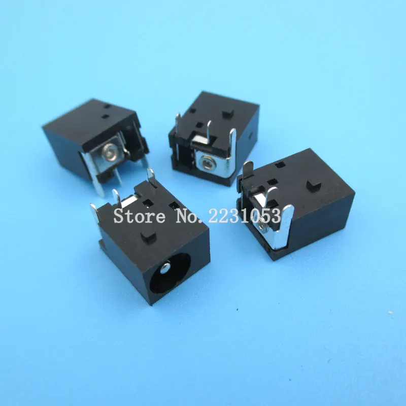10PCS/LOT DC-044 power connector 5.5*2.1MM DC supply socket DC044 3 Pins Power Socket | Обустройство дома