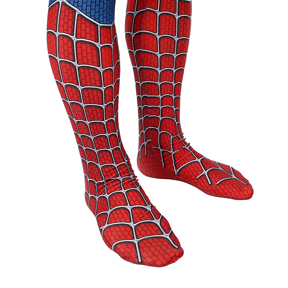 Высокое Качество, Классический костюм Remy spiderboy для детей, взрослых, лайкра, спандекс, колготки для мальчиков-пауков, для Хэллоуина, маскарадный костюм