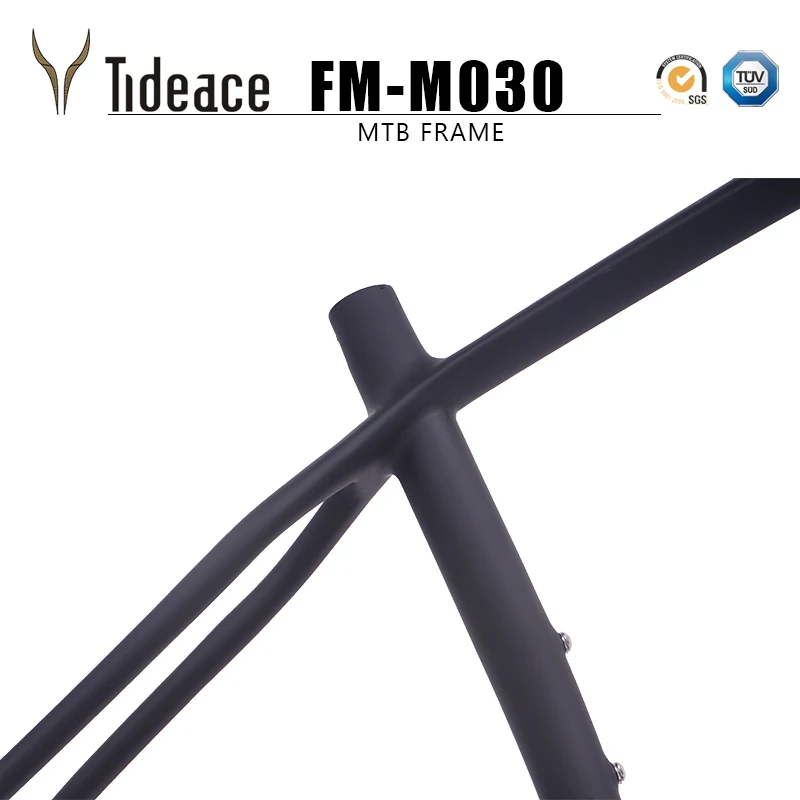 Обновленная Tideace китайский mtb рама 29er 142 мм/148 мм boost рама для горного велосипеда 29 рама для велосипеда карбоновая Макс 2,35 шины