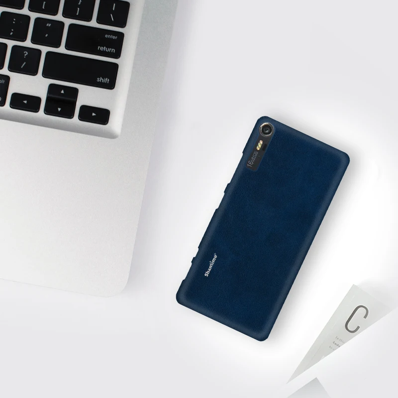 Blue Чехол Роскошный винтажный из искусственной кожи чехол для lenovo Vibe Shot Z90 чехол для телефона для lenovo Vibe Shot Z90 чехол в деловом стиле - Цвет: Blue