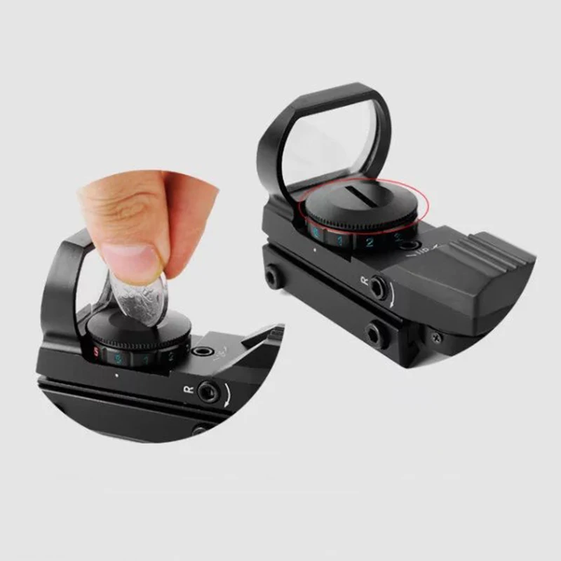 Крепление для прицела с 4 сетчатыми красными/зелеными точками охотничьего