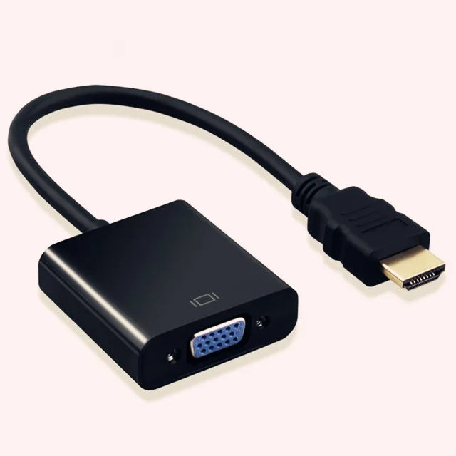 XMING HDMI VGA кабель адаптер папа Famale конвертер 1080P цифровой для аналогового видео