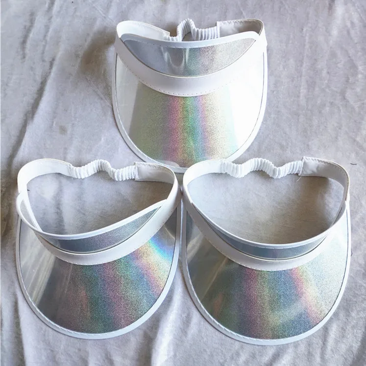 Летние футболки для девочек с Повседневное регулируемый ПВХ солнцезащитный