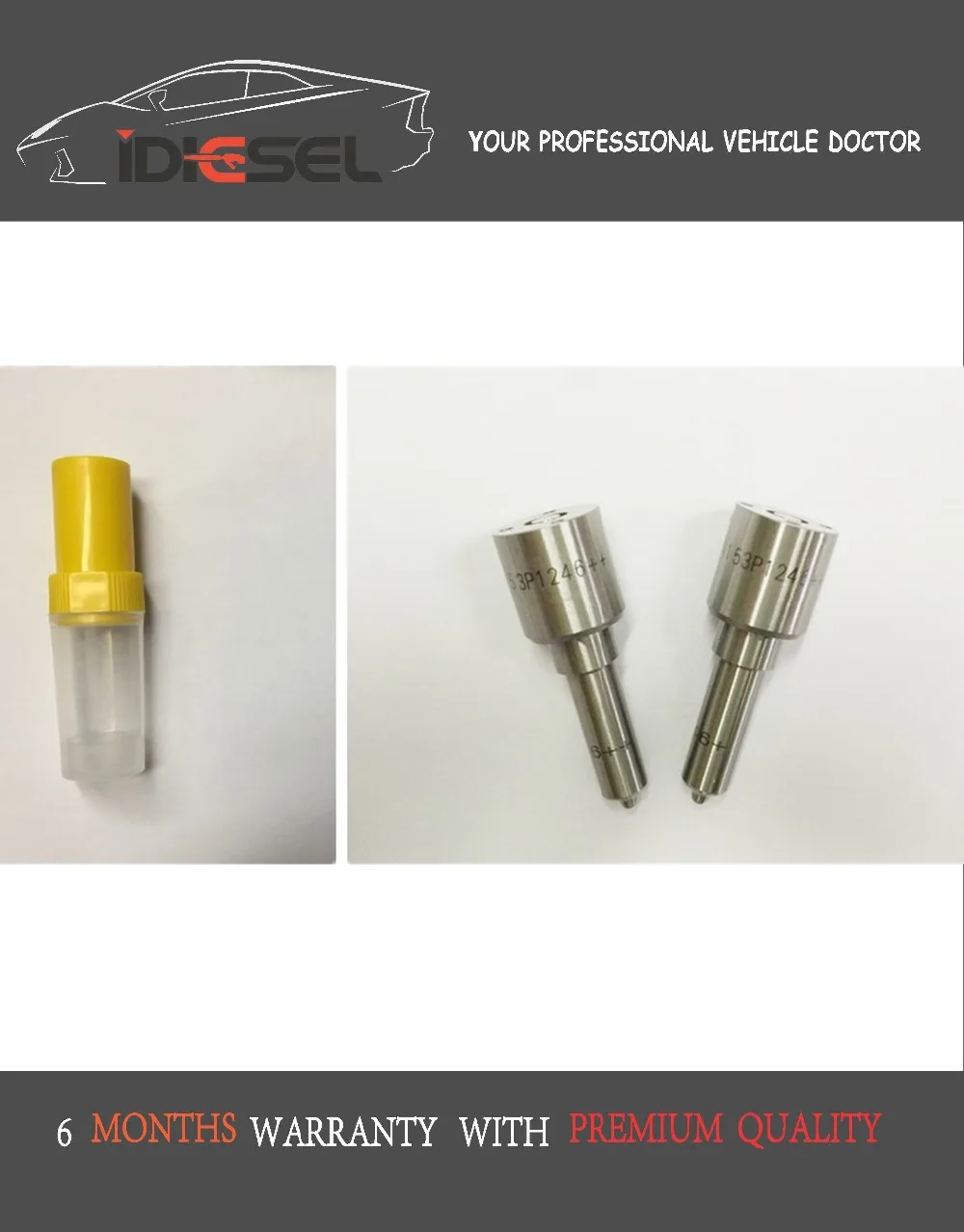Форсунка Common Rail DLLA153P1246++/0433171788 для инжектора 0445110037/0445110038
