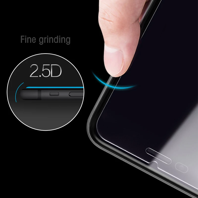 2.5D hd Защитное стекло для iphone 6 6s 7 plus 5S закаленное на X 8|Защитные стёкла и плёнки