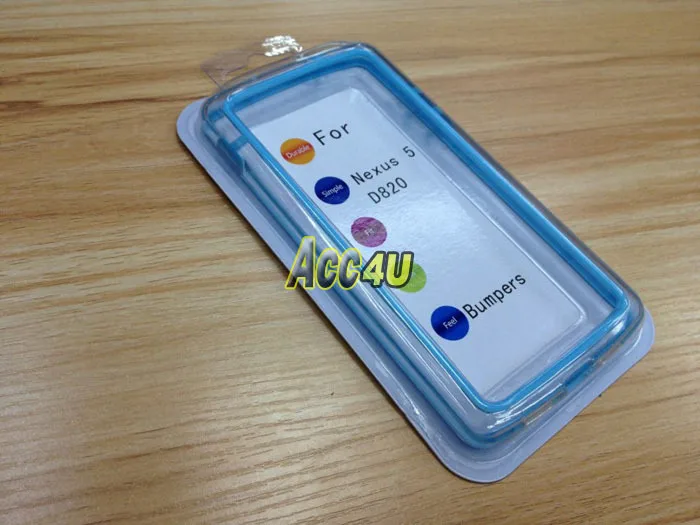 100pcs/lot Nexus 5 TPU+PC Two-Color Bumper Frame For LG google nexus 11 colors available + DHL Free Shipping |