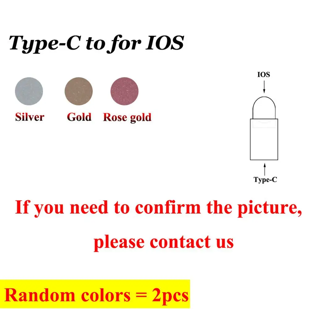 Адаптер YuXi 2 шт./лот Type C штекер на Micro USB/для iphone /USB 3 0 гнездо USB OTG адаптер Поддержка