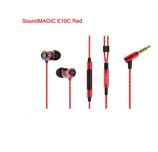 Hifi стереонаушники SoundMAGIC E10C с микрофоном и функцией изменения громкости|stereo