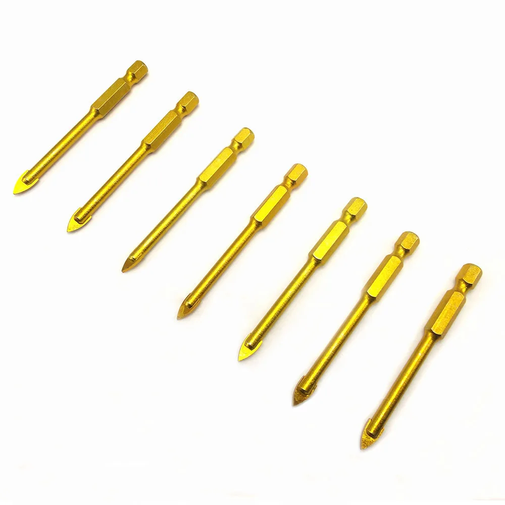 1 шт. набор сверл с шестигранным хвостовиком 6 мм 1/4 дюйма|drill tools|drill bit settitanium coated |
