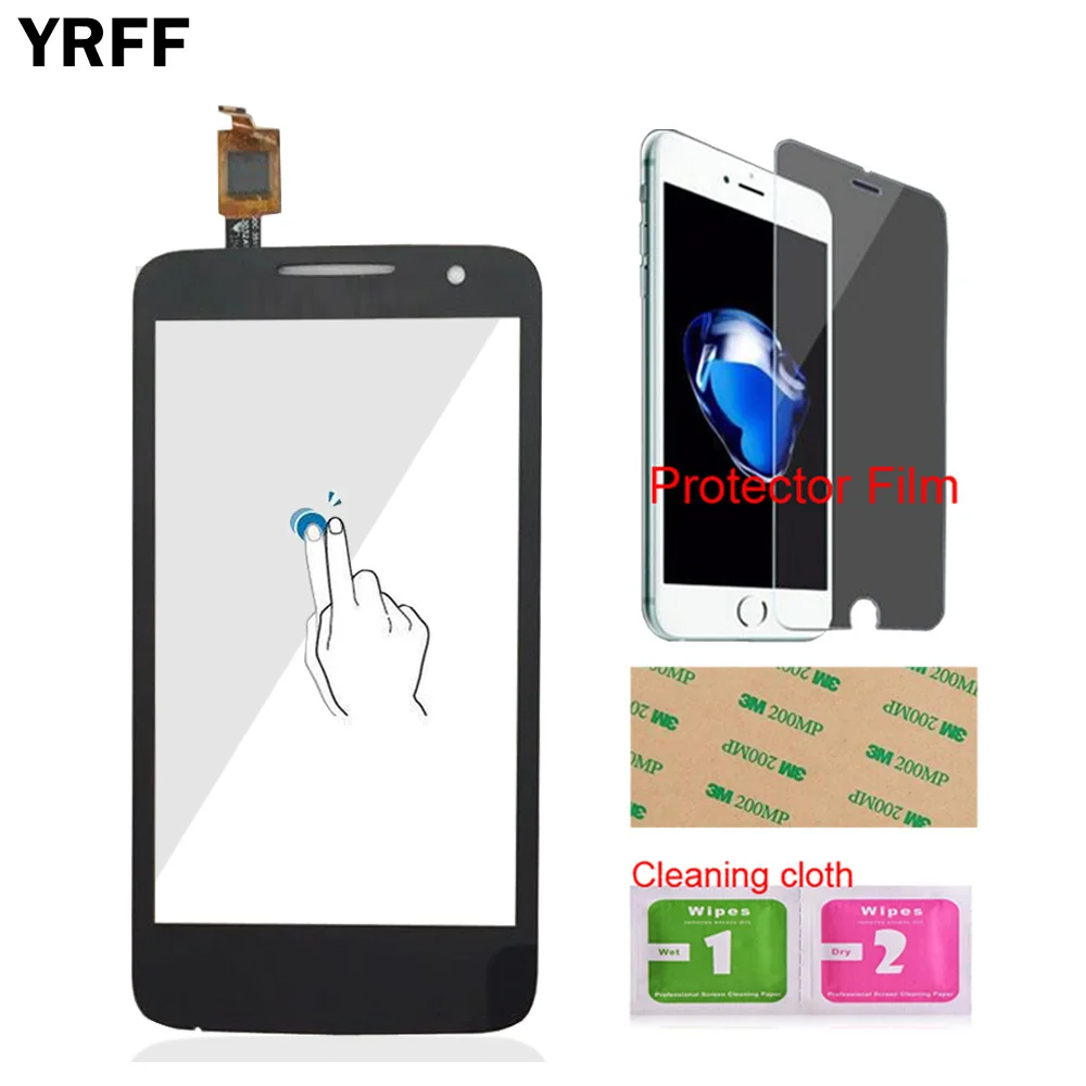 Мобильный телефон для Alcatel One Touch M'Pop OT5020 5020 5020D переднее стекло сенсорный экран