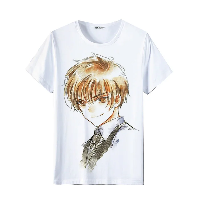 Cardcaptor Sakura, женская футболка Kawaii, короткий рукав, летняя, Femme, футболка, Harajuku, свободные топы, пара, одежда для девочек, милые пальто