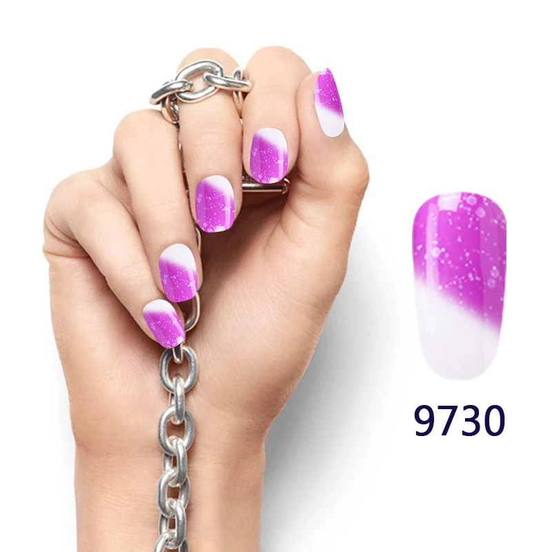 CLAVUZ новые летние Термальность Температура светодиодный светильник ногтей