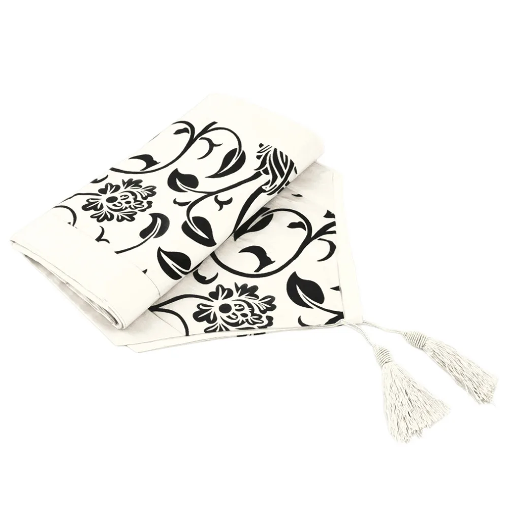 Новинка 2016 Цветочная белая тафта из флока декоративная Ретро Свадебная кровать