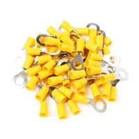 20pcs rv5 5 10 yellow ring insulated terminal suit 4 6mm2 cable wire connector cable crimp terminal rv5 10 rv