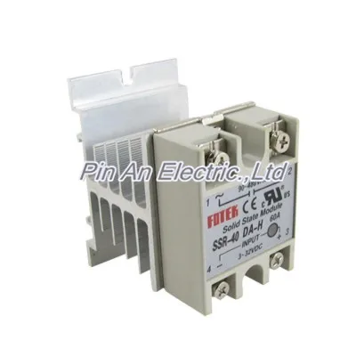 SSR 40 DA H DC AC твердотельное реле 40A 3 32V / 90 480V w теплоотвод|relay ssr 40a|ssr 40asolid state relay |