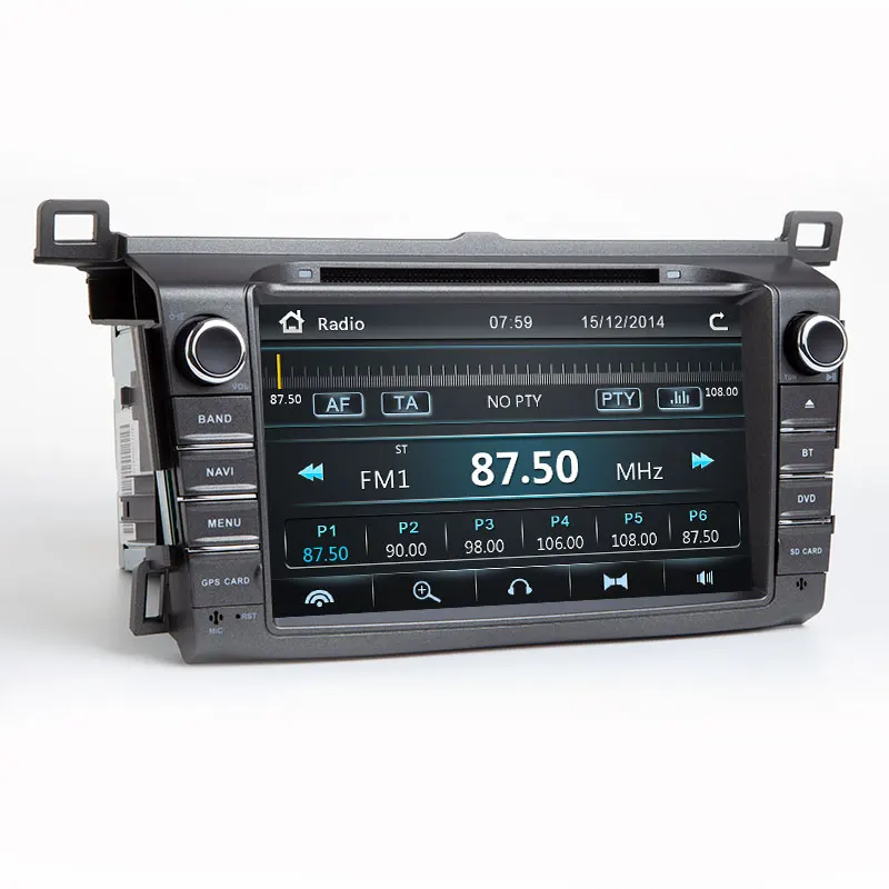 Автомобильный DVD-плеер 2 din Авторадио для Toyota RAV4 Rav 4 2013 2014 2015 GPS-навигация Магнитола