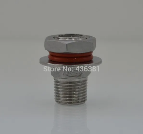 Homebrew Hardware Kettle/Keg Weldless Bulkhead close nipple for home brew 1/2&quot | Дом и сад