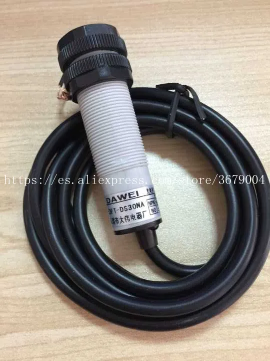 FREE SHIPPING M18 visible light diffuse photoelectric sensor / E3FT-DS30NA switch for black objects 0-30CM | Автомобили и