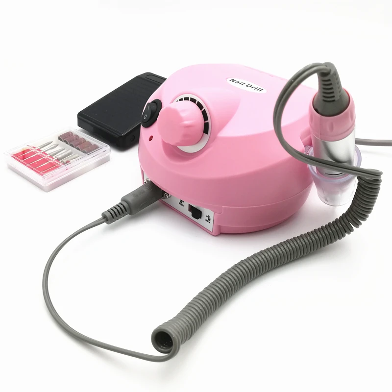 

1PC Electric Nail Drill Machine 30000RPM for Manicure Pedicure Drill Machine Nails Accessoires Nail Art Tool with Milling Cutter