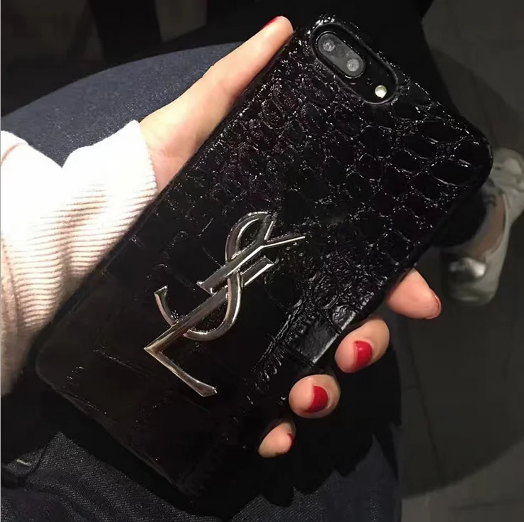 2017 New Arrival For iPhone 7 case Women's fashion darling limited edition lipstick Y&ampS&ampL Fashion crocodile texture |