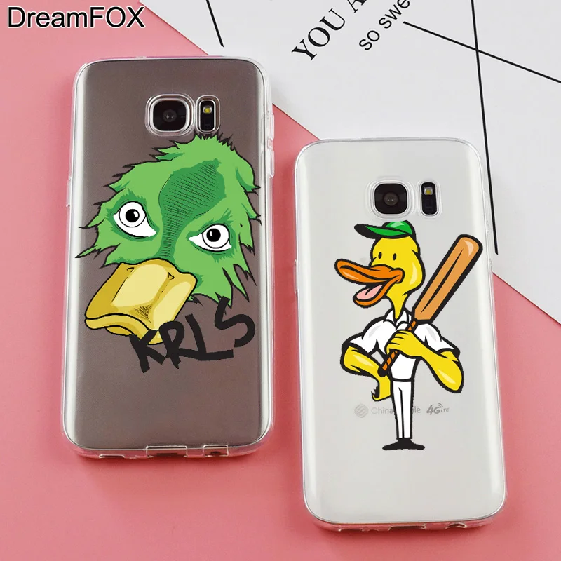 Dream Fox K287 модный Мягкий ТПУ силиконовый чехол для samsung Galaxy Note S 6 7 8 9 Edge Plus Grand Prime |
