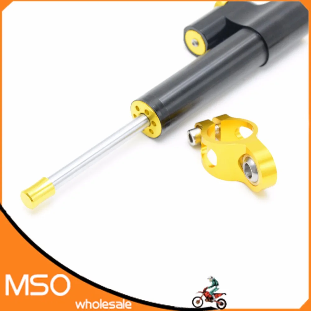 Универсальный демпфер для мотоцикла CNC стабилизатор руля линейный Реверсивный