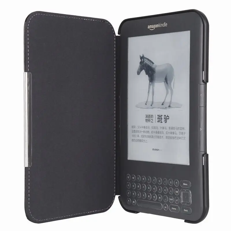 Ультра Тонкий Умный Магнитный кожаный чехол для Amazon Kindle 3 3-го поколения