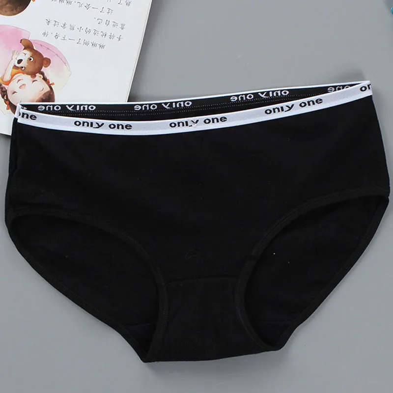 Трусы хлопковые для девочек подростков со средней посадкой|Женские трусики| |