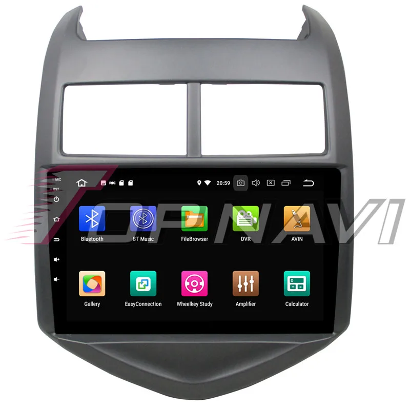 Автомагнитола Topnavi Android 8 0 для Chevrolet AVEO 2011 2012 2013 2014 2015 стерео GPS навигация 2 Din без