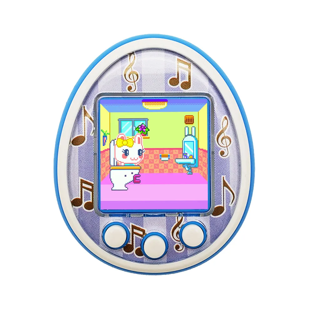 Синий 90S Ностальгический мультфильм электронные гаджеты электронные цифровые Pet игры свидания машина ручной виртуальный питомец детские игрушки подарок - Цвет: Синий