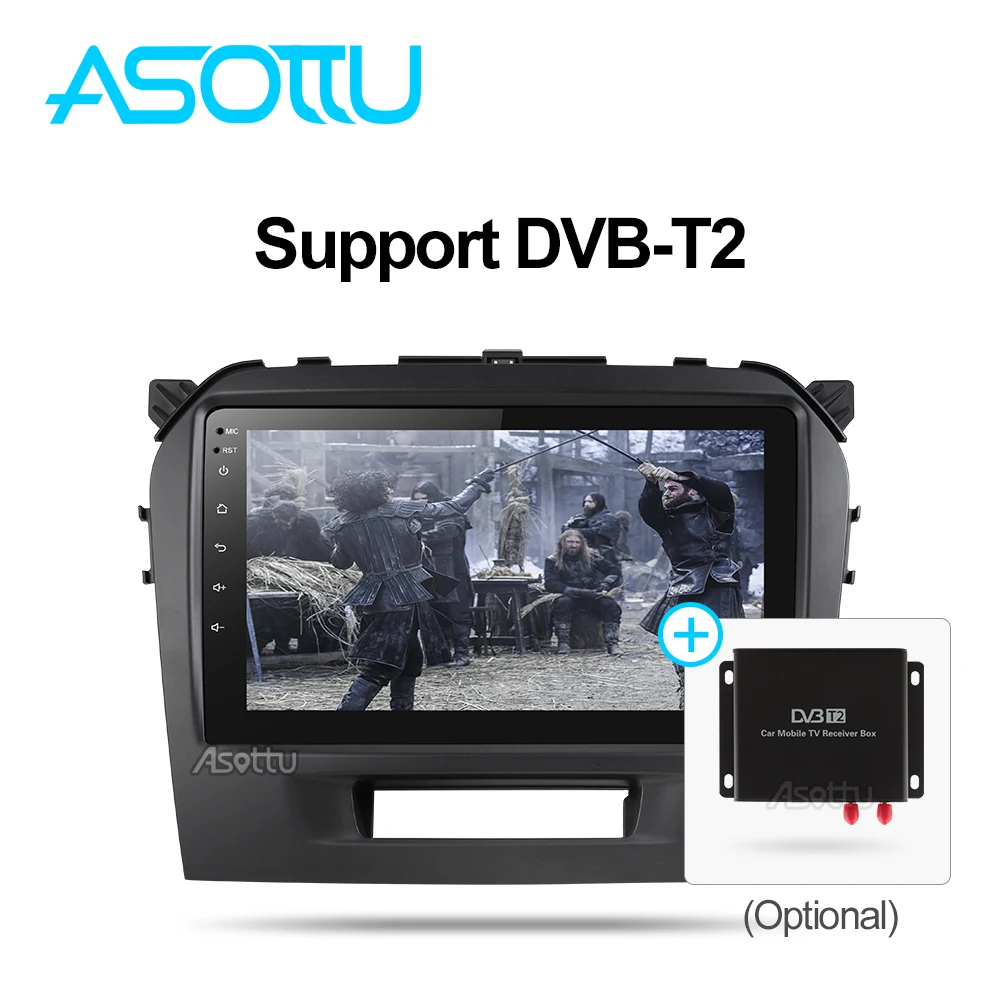 Asottu MWTL15 Android 8 1 автомобильный dvd для Suzuki Vitara 2015 2016 мультимедийная Главная панель gps