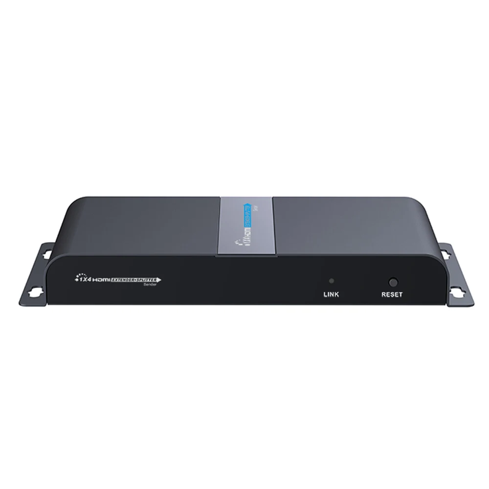 LKV714Pro HDMI 1X4 расширитель сплиттер с адаптером питания HDMI петля и ИК усилитель cat5e/6 до 60 м(1 TX и 4 RX в комплекте