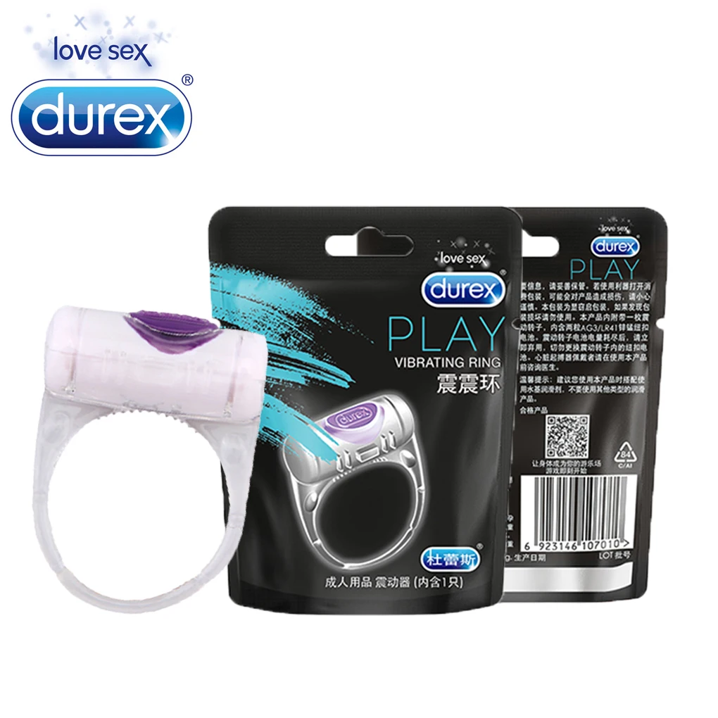 Вибрирующее кольцо Durex для мужчин и массажные игрушки пениса интимные товары пар