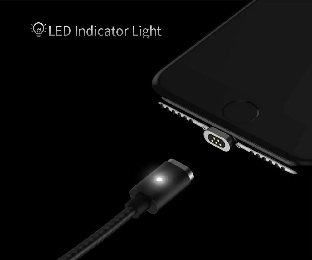 WSKEN Mini 2 Магнитный кабель USB Type C Магнитный зарядный кабель для iPhone QC 2,0 быстрое зарядное устройство Micro USB кабель USB C кабель провод