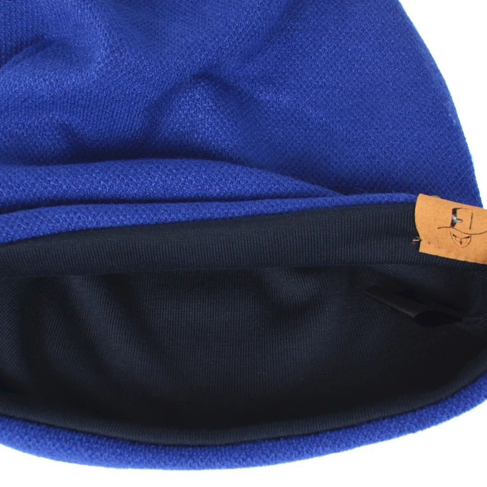 HISSHE Для мужчин зимняя шапочка классический вязать Сутулиться Beanie Кепки для s Wo