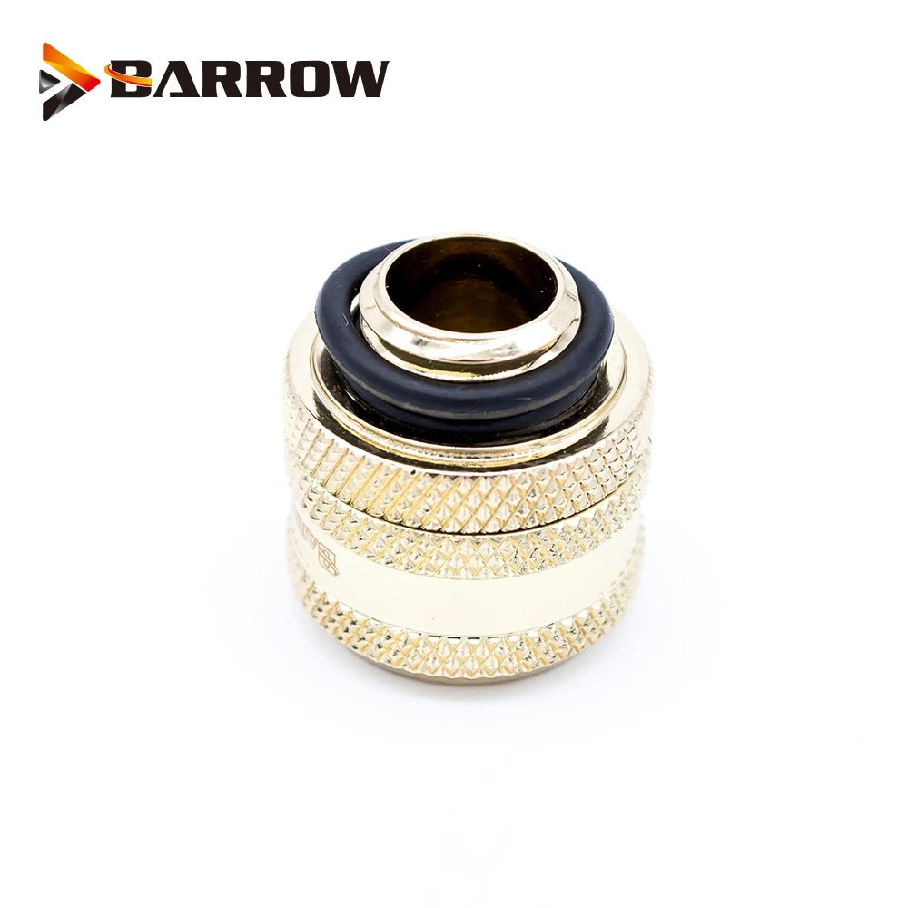 Курган ручной сжатия OD12mm/OD14mm/OD16mm фитинг для жесткой трубки водяного охлаждения металлический соединитель G1/4 ''нитки TEPG акрил