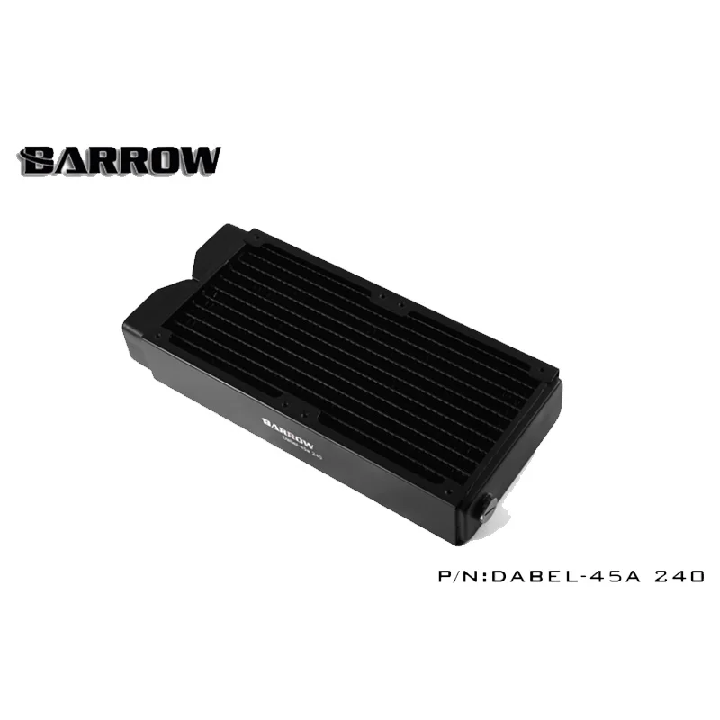 Барроу медь 240 мм компьютерный водоразрядный жидкостный теплообменник резьбовой