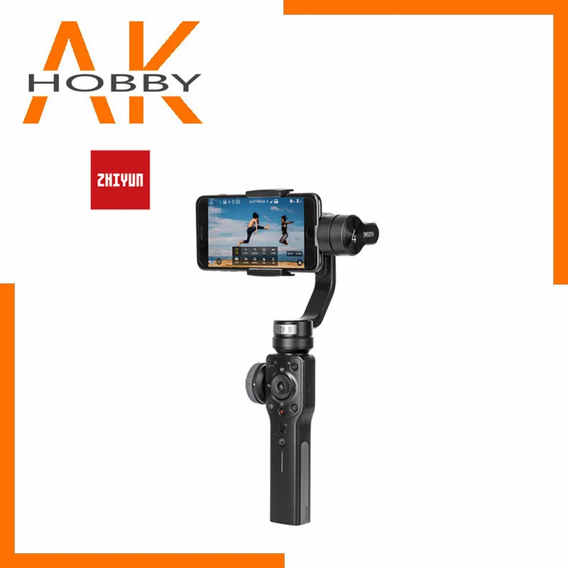 Zhiyun Smooth 4 3 осевой портативный смартфон шарнирный стабилизатор для камеры GoPro VS Q DJI